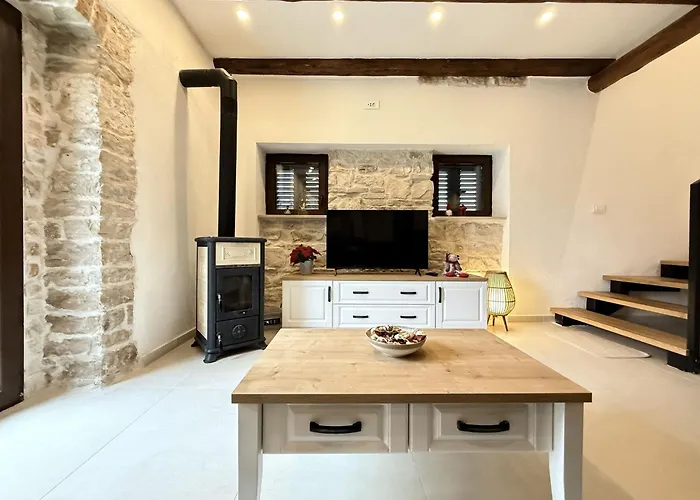 Villa Casa Rossa Ac, Wifi, Prodol - Croazia